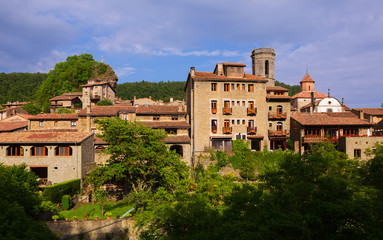  old catalan village.  Besalu