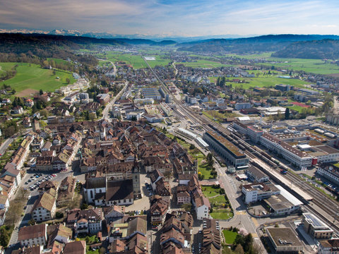 Drohnenbild Zofingen Altstadt
ca. 200m &uuml;ber Boden
(05.2016)