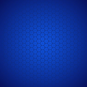 Abstract geometric blue background for design © slay19
