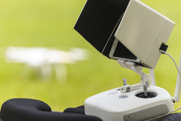 Controlling a remote helicopter drone