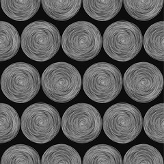 Seamless hand drawn pattern.