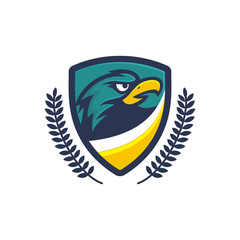 Hawk Sports Team  Logo