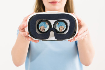 virtual vr glasses goggles headset concepts