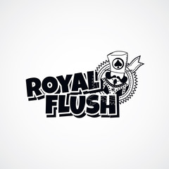 poker theme winning card