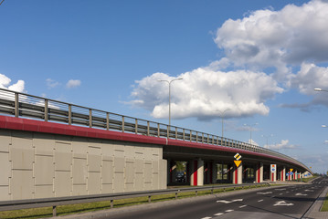 Overpass in the city