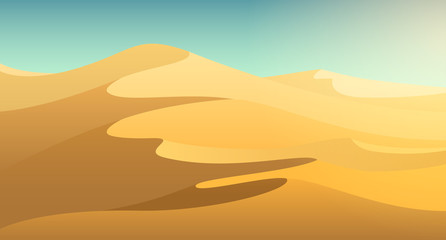 Desert dunes background