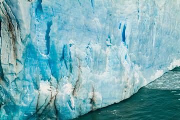 Detail van Perito Moreno-gletsjer in Patagonië, Argentinië