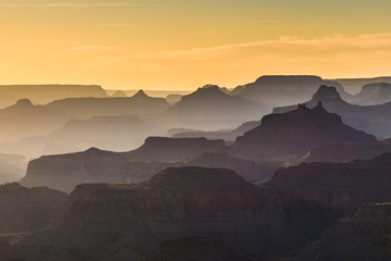 Fototapeta premium Sunset at Grand Canyon national park in Arizona