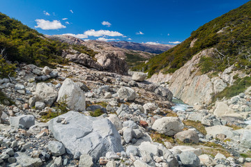 Countryside of National Park Los Glaciares, Argentina