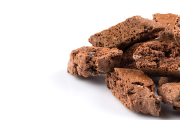 Cantucci with chocolate pieces