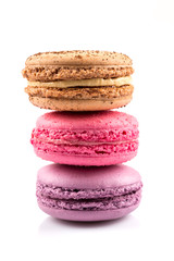 Tasty colorful macaroon