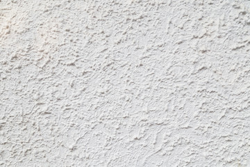 Plastered wall texture background in white color.