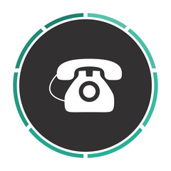 old telephone computer symbol