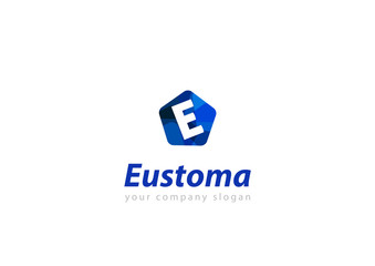 letter E logo Template for your company