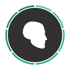 head computer symbol