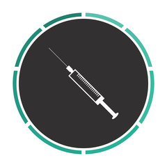 syringe computer symbol