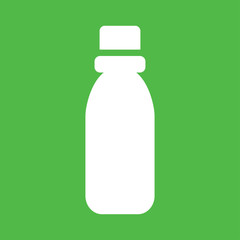 energy drink water bottle plastic icon