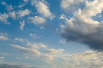 Clouds in the sky