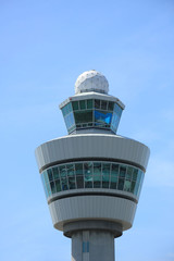 Fototapeta na wymiar Airtraffic control tower