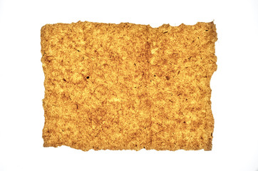 tissue paper isolatedon white background to enfatize the texture
