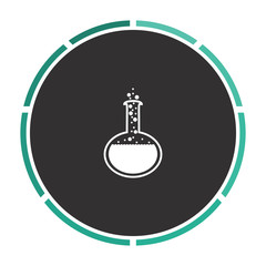 Obraz premium Chemistry computer symbol