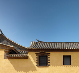 Fototapeta na wymiar Vernakuläre Architektur in Jianshui