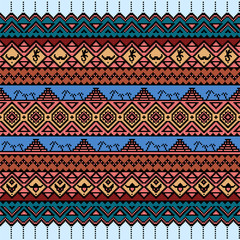 Seamless aztec pattern