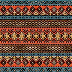 Seamless boho pattern