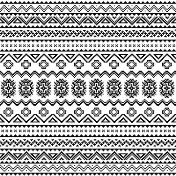 Seamless aztec pattern