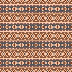 Seamless aztec pattern