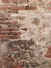 old tuscan stone wall