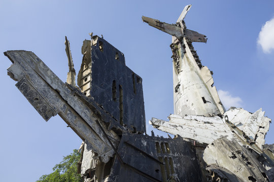 Fototapeta Plane Crash