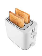 Toaster with toast