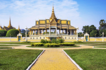 Chanchhaya Pavilion at the Royal Palace, Phnom Penh, Cambodia. © R.M. Nunes