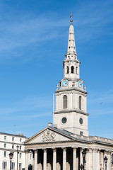 Fototapeta na wymiar St Martin-in-the-Fields Church Trafalgar Square