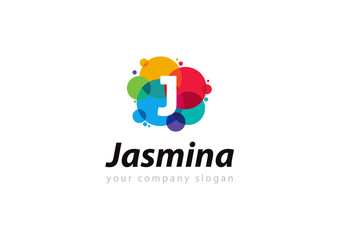 letter J logo Template for your company