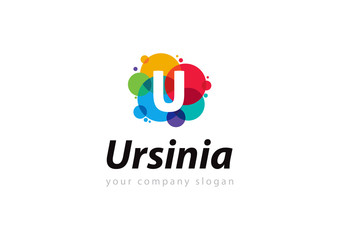 letter U logo Template for your company