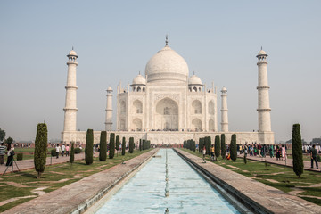 Fototapeta na wymiar Appealing Beauty of Taj Mahal