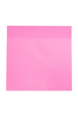 pink adhesive sheet.