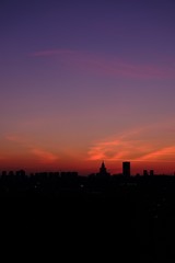 Moscow sunset