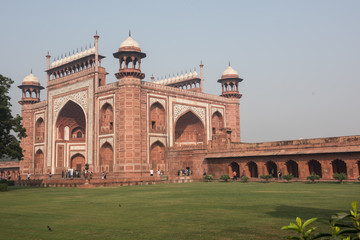 Fototapeta na wymiar Mausoleum Inside Taj Mahal