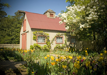 Tool Shed at Vegetable Garden in Callaway Gardens, Georgia