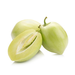 pepino melon on white background