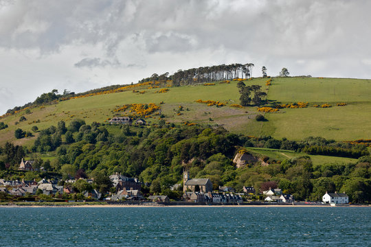 Rosemarkie Village opposite Chanonry Point