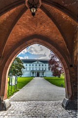 Czech castle Hradec nad Moravici
