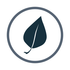 Tree leaf icon