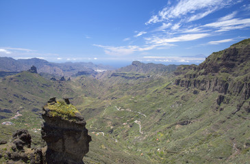 Gran Canaria, Calders de Tejeda in April