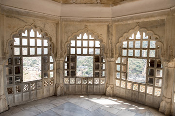Fototapeta na wymiar Rajput Palace in Rajasthan