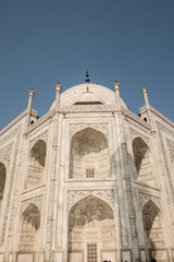 Fototapeta na wymiar Royal Artwork in Taj Mahal