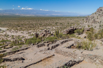 Ruins of ancient pre-inca town Quilmes, Argentina